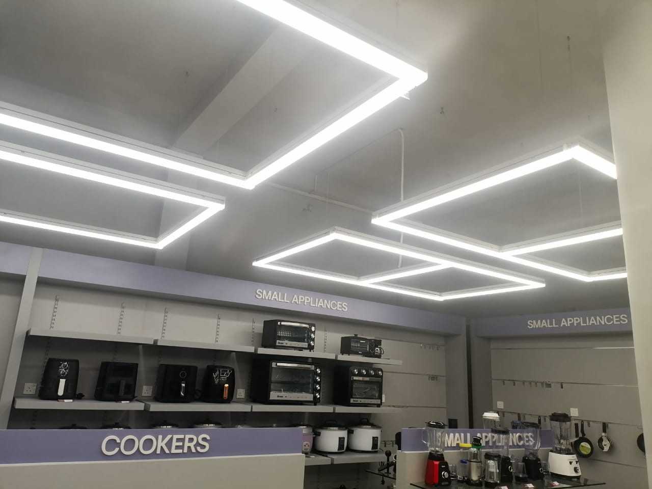 Cookers and appliance section inside Abans Malabe