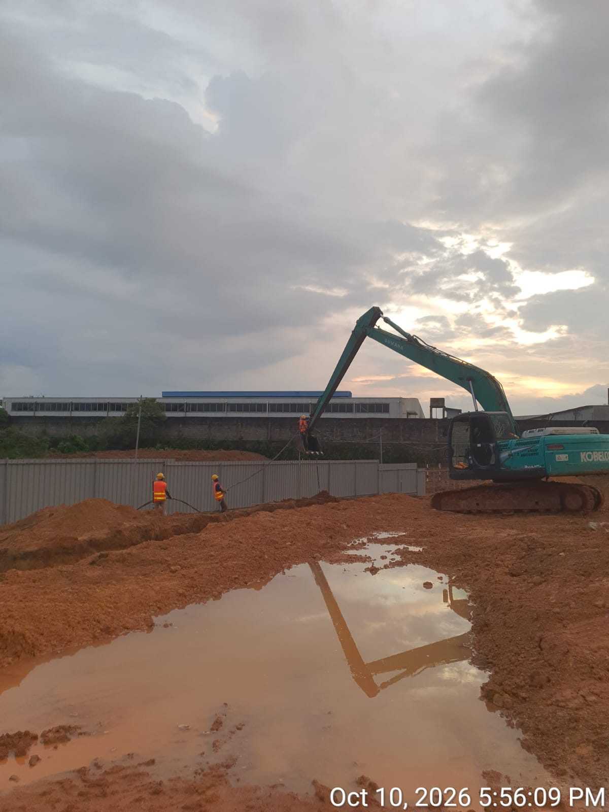Wagawaththa ongoing project site